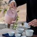 旅行茶具便携包  居家办公时尚功夫茶具 精致小礼品 白瓷旅行小套组
