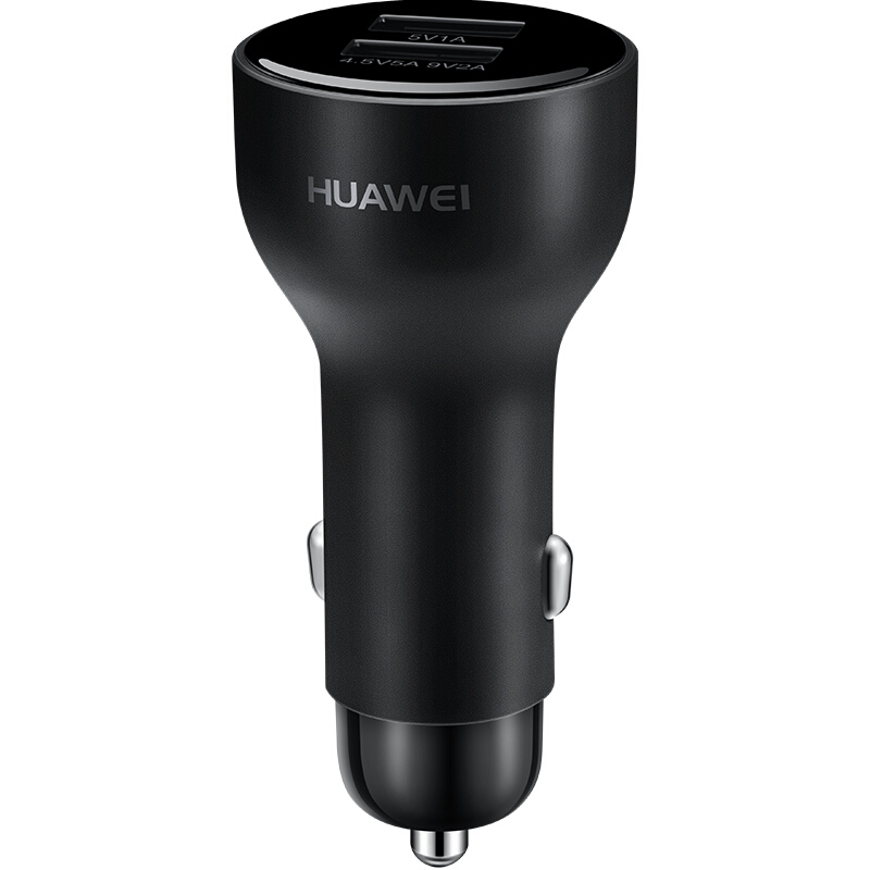 华为 HUAWEI 4.5V 车载充电器SuperCharge 快充 双USB输出