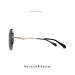 海伦凯勒2019新款复古个性圆框墨镜女韩版潮时尚偏光太阳镜H8805