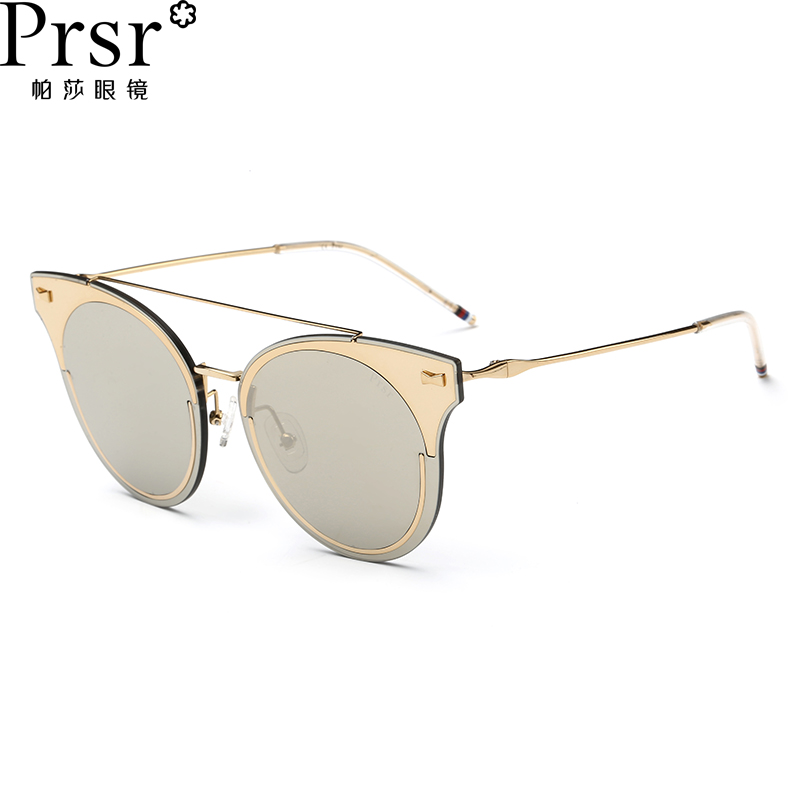 帕莎Prsr太阳镜女眼镜女墨镜彩膜偏光太阳镜时尚潮流J6660