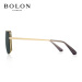 暴龙BOLON 经典时尚太阳镜 方形飞行员框墨镜 BL8026