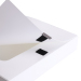 三木(SUNWOOD) A4 柏拉图档案盒 白色  