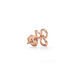 Tiffany&Co./蒂芙尼 镶钻镂空花朵耳环