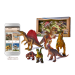 侏罗纪恐龙玩具仿真动物模型套装肉食恐龙5只