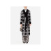 杜嘉班纳/Dolce&Gabbana 天鹅绒细节亮片睡袍式大衣