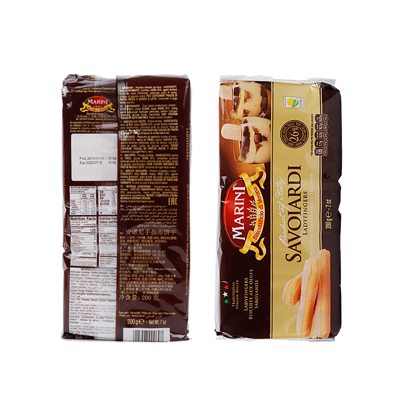 安诺尼手指饼干意大利原装进口烘焙提拉米苏蛋糕围边原料200g*1包