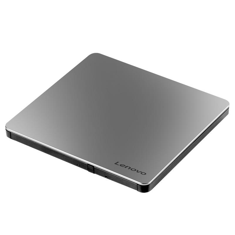 联想（Lenovo）8倍速 铝合金Type-C USB2.0外置光驱 外置DVD刻录机 移动光驱