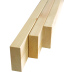 德丽斯DIY木材35*100樟子松木方实木木条支柱床板装饰抛光原木 单价是1米的 四面抛光倒角