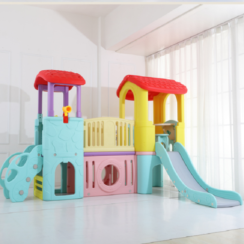 城堡小神童儿童滑梯室内家用组合套装幼儿园宝宝乐园大型室外商场
