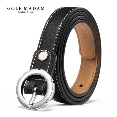 【GOLF】高尔夫新品牛皮时尚百搭针扣女腰带女士皮带 E917990