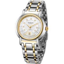 罗西尼(ROSSINI)手表启迪系列时尚个性复古商务日历防水透底自动机械表情侣手表男士女士腕表