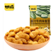 甘源牌-酱汁牛肉味蚕豆250g/500g休闲零食炒货坚果独立小包小吃