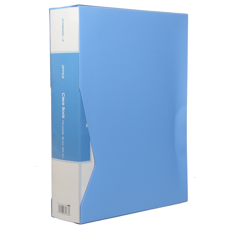 三木(SUNWOOD) 100页经济型资料册 蓝色 CBEA-100-1