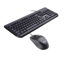 联想FBL322办公家用游戏台式机笔记本USB接口黑色键盘鼠标