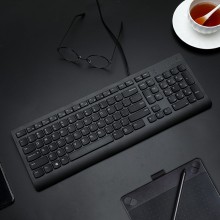 联想（Lenovo）有线键盘鼠标 办公家用 巧克力按键 笔记本台式机非无线键盘鼠标 USB接口
