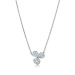 Tiffany&Co./蒂芙尼 铺镶钻石花朵项链