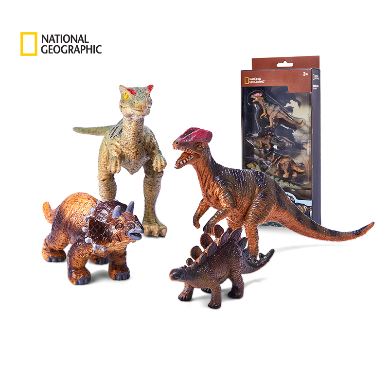 仿真动物模型静态儿童玩具恐龙套餐C