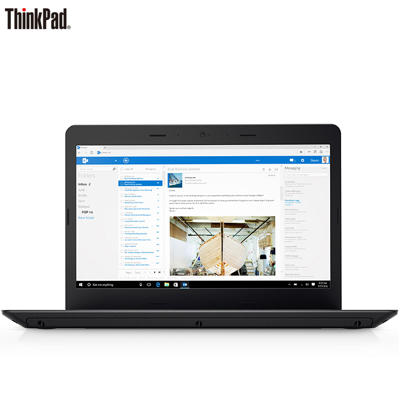 ThinkPad E47 1NCD 14英寸笔记本电脑 i5-7200U 4G 500G 2G独显