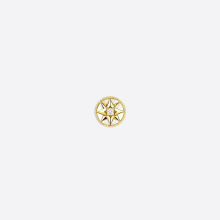 迪奥/Dior 镶嵌钻石和珍珠母贝黄金耳环
