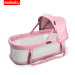 新生婴儿多功能便携式宝宝睡篮手提车载可折叠提篮安全婴儿床带遮阳罩
