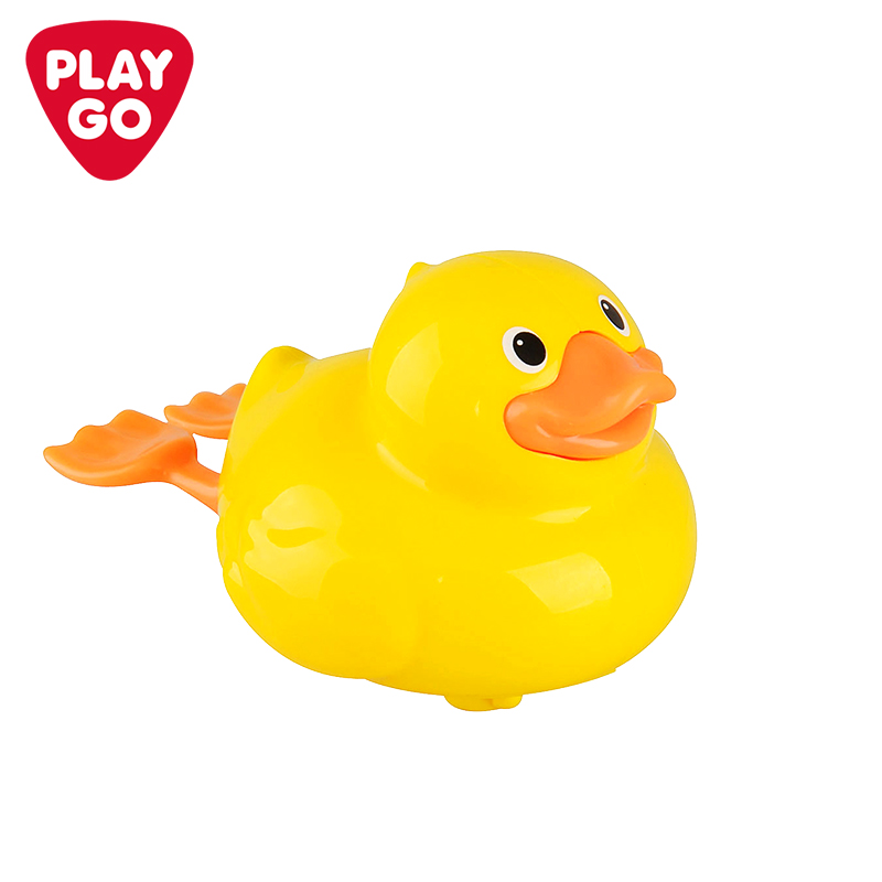PLAYGO贝乐高 小黄鸭玩水玩具小鸭子 宝宝洗澡玩具儿童发条玩具