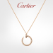 Cartier卡地亚Juste un Clou钉子系列 玫瑰金 项链