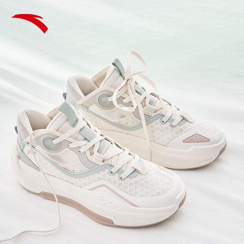 安踏C37 2.0丨休闲鞋女鞋 夏季软底轻便透气舒适运动鞋子