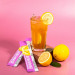 柠檬共和国西梅柠檬液NFC柠檬汁维C低卡0脂水果汁饮料冲饮33g*7条